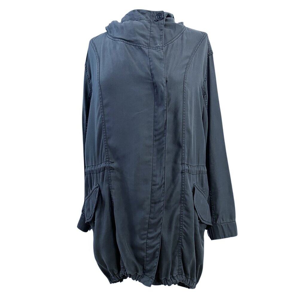 ABERCROMBIE hooded military jacket anorak parka Large